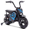 250w Kids Electric Ride On Monkey Bike - BLUE