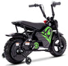 250w Kids Electric Ride On Monkey Bike - GREEN