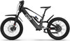 Kids 1000w 48v Electric Bike - Revvi 20" Plus - Black