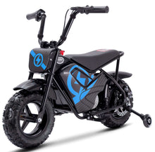  250w Kids Electric Ride On Monkey Bike - BLUE