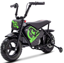  250w Kids Electric Ride On Monkey Bike - GREEN