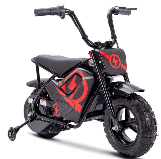 250w Kids Electric Ride On Monkey Bike - RED