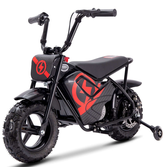 250w Kids Electric Ride On Monkey Bike - RED