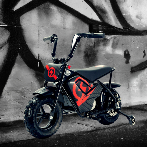  Storm 250W monkey bike - red and black