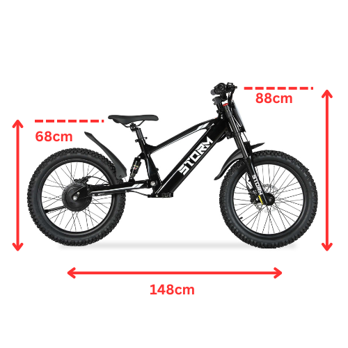  Storm 20" Bike Dimensions