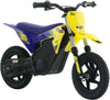 Warrior E-250 Kids Electric 250w Dirt Bike 12/12 - Yellow
