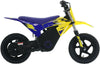 Warrior E-250 Kids Electric 250w Dirt Bike 12/12 - Yellow