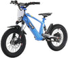 Kids 24v 600w Revvi 16" XL Electric Bike - Blue
