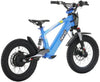 Kids 24v 600w Revvi 16" XL Electric Bike - Blue