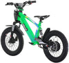 Kids 24v 600w Revvi 16" XL Electric Bike - Green