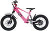 Kids 24v 600w Revvi 16" XL Electric Bike - Pink