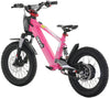 Kids 24v 600w Revvi 16" XL Electric Bike - Pink