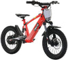 Kids 24v 600w Revvi 16" XL Electric Bike - Red