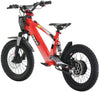 Kids 24v 600w Revvi 16" XL Electric Bike - Red