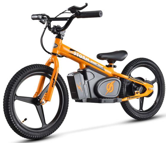 Bright Orange Kids 16" Electric Balance Bike