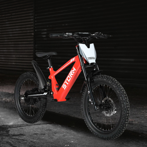  Storm Red 20" Electric Bike