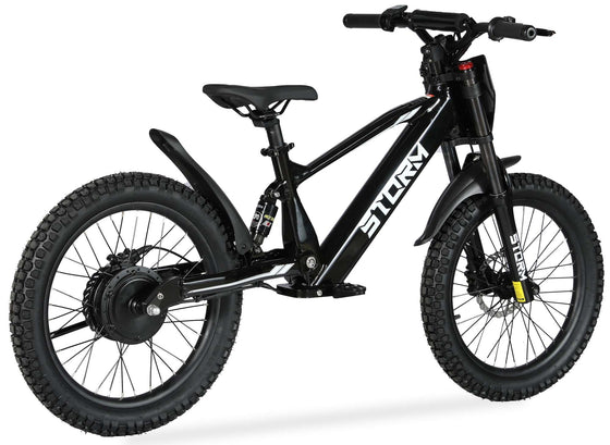 Kids 20" Electric Balance Bike - Black