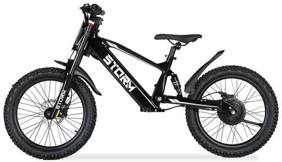 Kids 20" Electric Balance Bike - Black