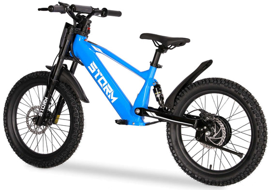 Kids 20" Electric Balance Bike - Blue