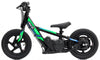 Kids 100w Electric Balance Bike - Revvi Twelve - Green