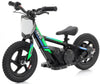 Kids 100w Electric Balance Bike - Revvi Twelve - Green