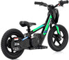 Kids 100w Electric Balance Bike - Revvi Twelve - Green