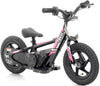 Kids 100w Electric Balance Bike - Revvi Twelve - Pink
