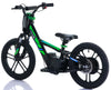 Kids 250w Electric Balance Bike - Revvi Sixteen Plus - Green