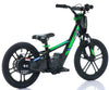 Kids 250w Electric Balance Bike - Revvi Sixteen Plus - Green