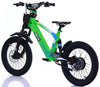 Kids 500w 36v Electric Balance Bike - Revvi 18" - Green