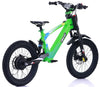 Kids 500w 36v Electric Balance Bike - Revvi 18" - Green