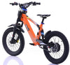 Kids 500w 36v Electric Balance Bike - Revvi 18" - Orange