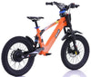 Kids 500w 36v Electric Balance Bike - Revvi 18" - Orange