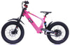 Kids 500w 36v Electric Balance Bike - Revvi 18" - Pink