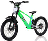Kids 800w 36v Electric Balance Bike - Revvi 20" - Green