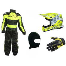  Wulfsport Clothing & Helmet Discount Bundle Deal - Yellow