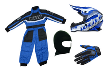  Wulfsport Clothing & Helmet Discount Bundle Deal  - Blue