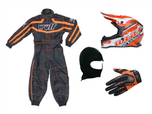  Wulfsport Clothing & Helmet Discount Bundle Deal - Orange