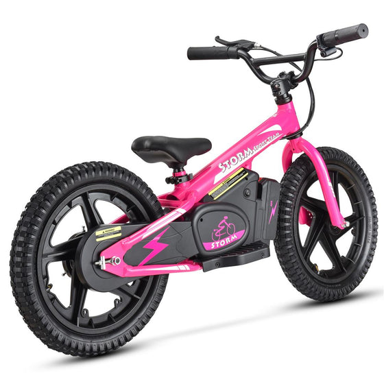Bright Pink Kids 16" Electric Balance Bike